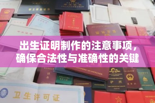 富锦出生证明制作的注意事项，确保合法性与准确性的关键步骤